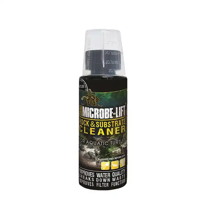 Microbe-Lift Rock & Substrate Cleaner for Aquatic Turtles, 4 ounces