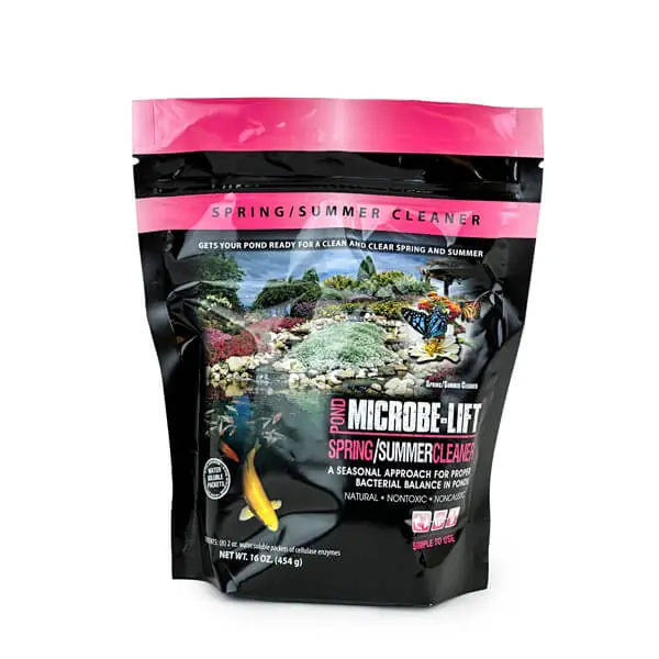 Microbe-Lift Spring/Summer Cleaner (8) 2 oz soluble bags