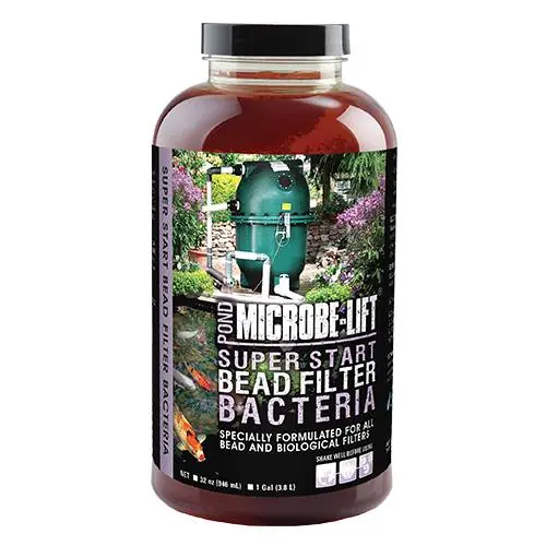 Microbe-Lift Super Start Bead Filter Bacteria 1 Quart