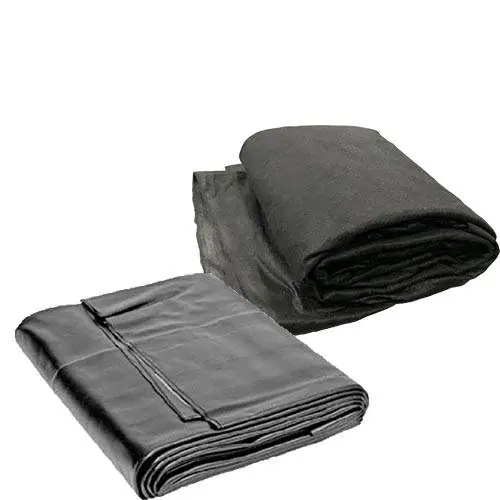 Pondgard Pond Liner 20' x 25', 45 mil EPDM & Pond Underlay 15' x 20' (x2)