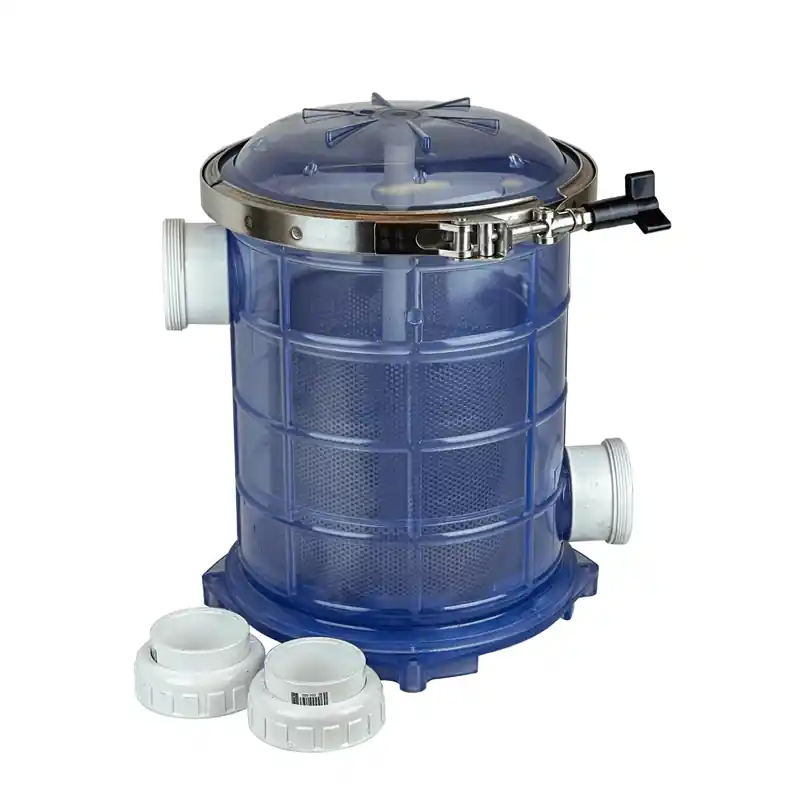 PurFlo 1 High Clear Basket Strainer w/ Stainless Steel Basket - Bulk System Inc
