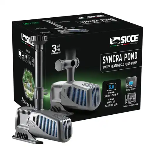 Sicce Syncra Pond Fountain Pump - SICCE Technology