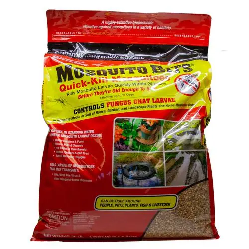 Summit Mosquito Bits, 20 lbs. - Kills Mosquito Larvae within 24 hours