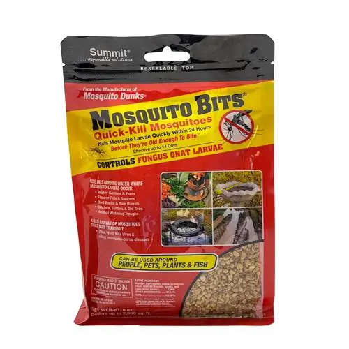 Summit Mosquito Bits, 8 Ounces - Kills Mosquito Larvae within 24 hours