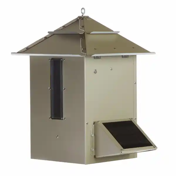 Sweeney Feeders - Automatic Koi Feeder | 10 lb. capacity | Champagne Finish