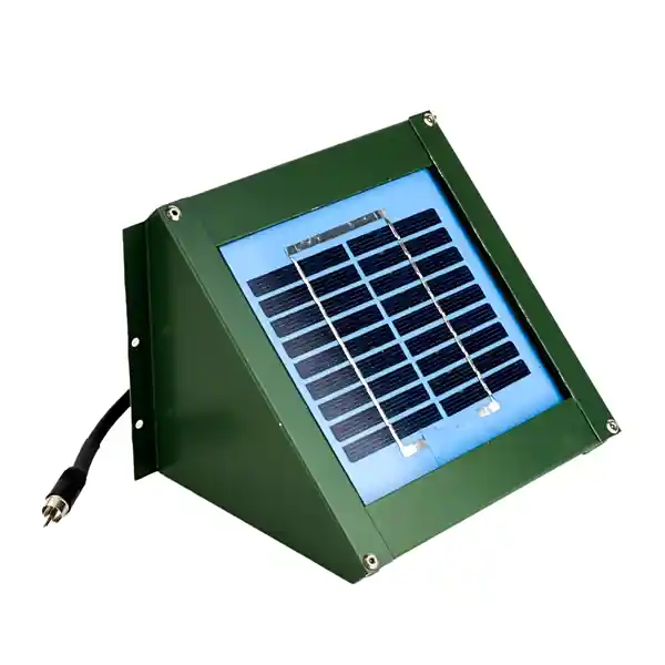 Sweeney Feeders - Solar Charger for Koi Cafe Feeder | 6 Volt | Green Finish