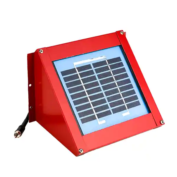 Sweeney Feeders - Solar Charger for Koi Cafe Feeder | 6 Volt | Red Finish
