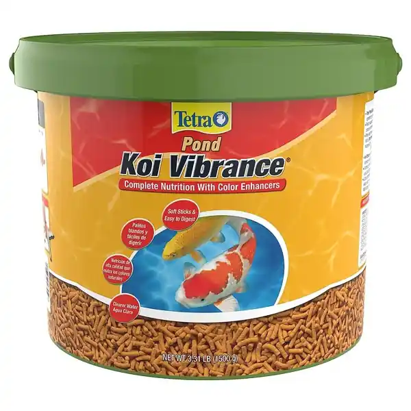 Tetra Koi Vibrance 3.31 lbs. 10 liter bucket - Tetra Pond