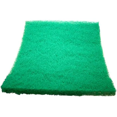 Universal Filter Media 24" x 24" x 2" Green Mat (MPN 35024) - Dott Products