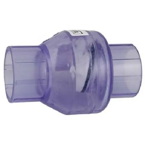 Valterra Swing Check Valve, Clear, Slip x Slip 2"