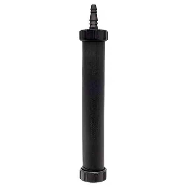Webb's 8" Rubber Membrane Air Diffuser 3/8"-1/2" Barbed Inlet
