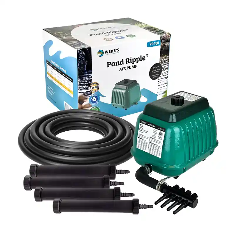 Webb's PR100K Pond Ripple Aeration Pond Kit - up to 10,000 gallons