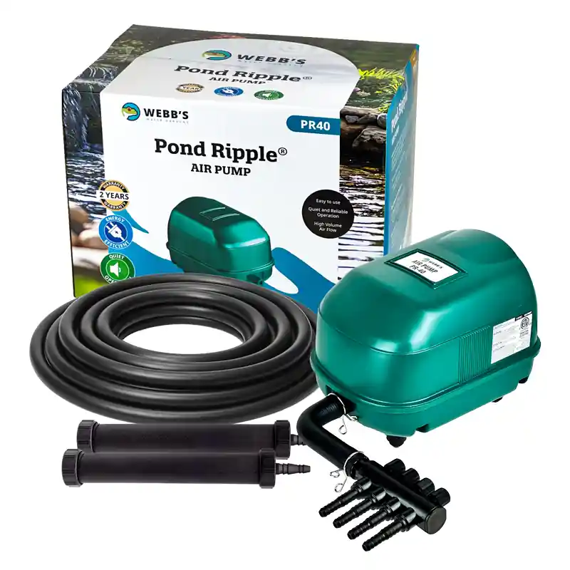 Webb's PR40K Pond Ripple Aeration Pond Kit - up to 5,000 gallons