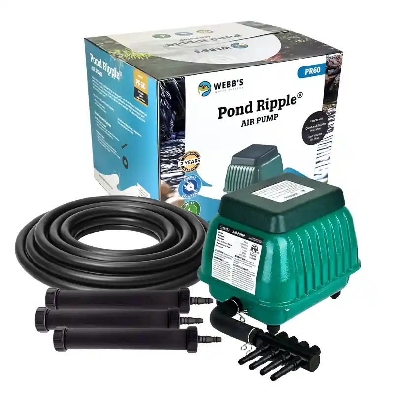 Webb's PR60K Pond Ripple Aeration Pond Kit - up to 7,000 gallons