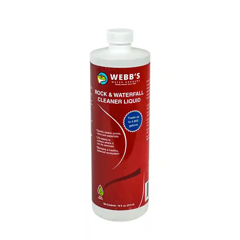 Webb's Water Gardens Liquid Oxygen-Based Rock & Waterfall Cleaner