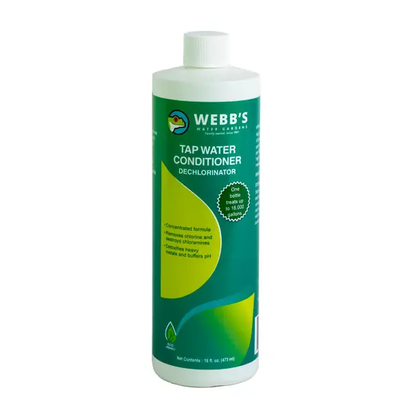 Webb's Water Gardens Tap Water Conditioner Dechlorinator