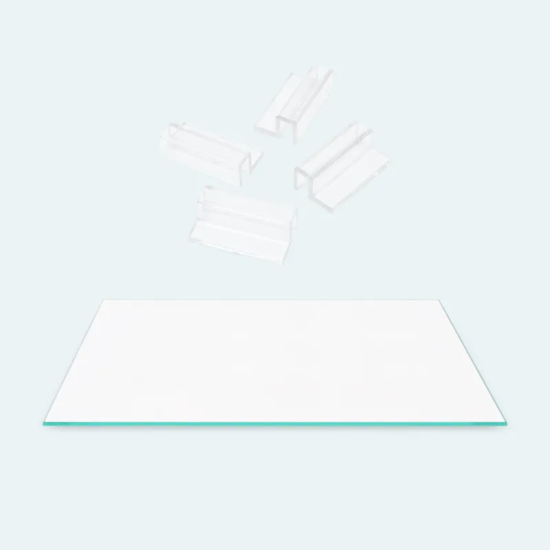 UNS Standard Tank Glass Lid With Clear Clips - Ultum Nature Systems