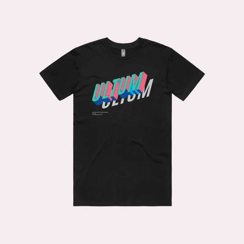 UNS Mitered Tee - Black