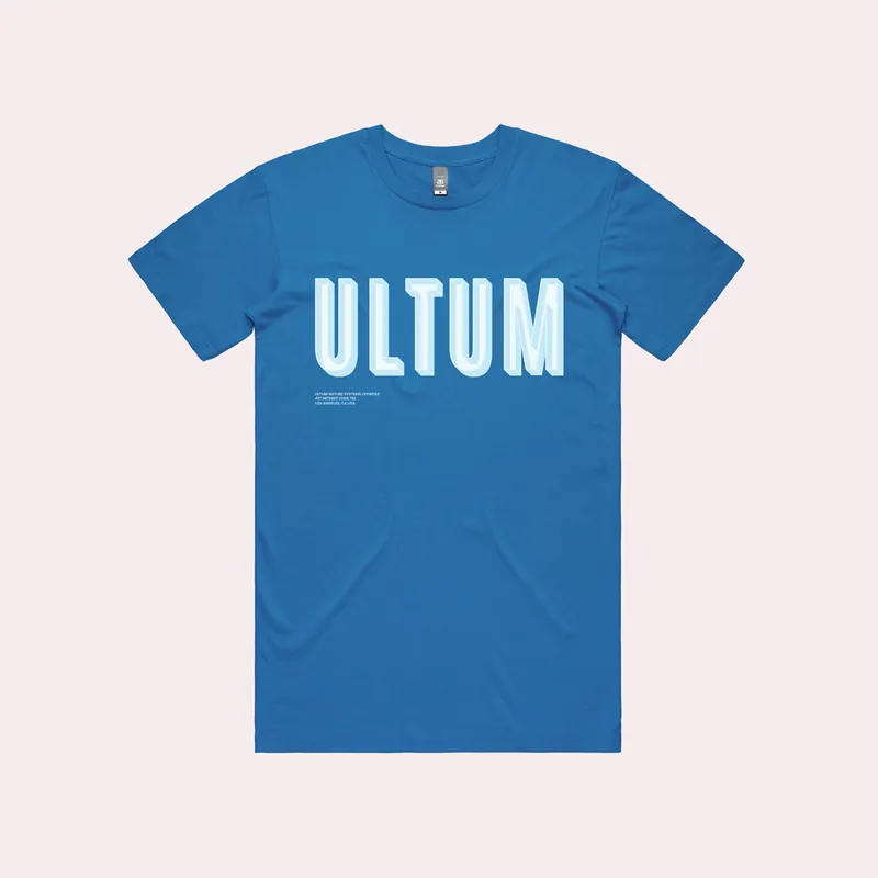UNS Mitered Tee - Arctic Blue