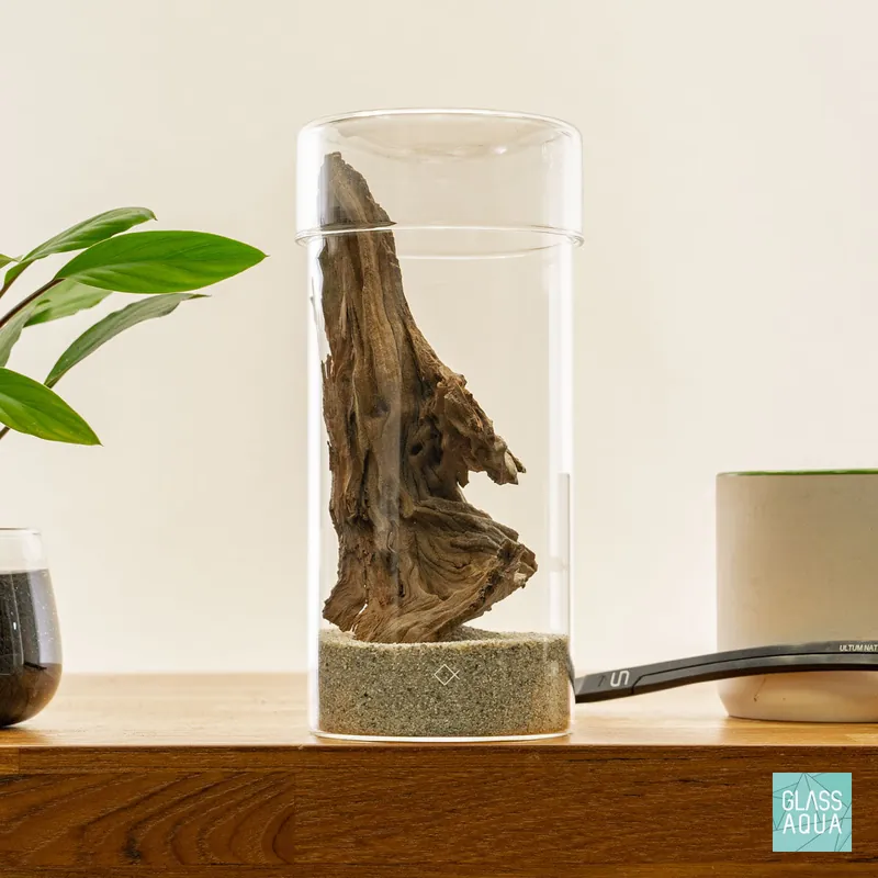 Miniature Terrarium Kit 007 - Glass Aqua