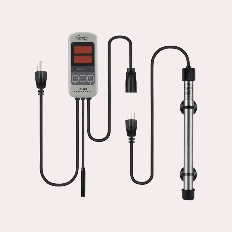 Hygger Submersible Titanium Pinpoint Aquarium Heater