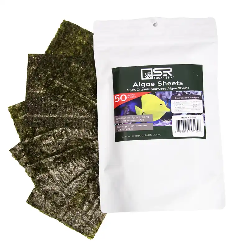 SR Aquaristik Organic Seaweed Algae Sheets
