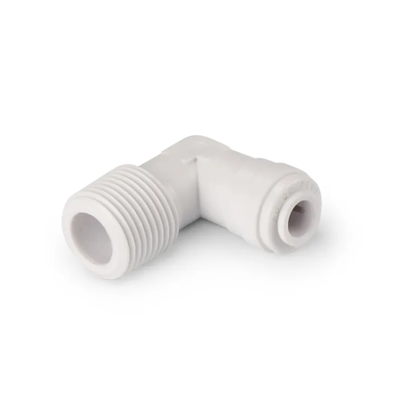 SR Aquaristik 1/4" Push x 1/2" MPT Elbow Fitting