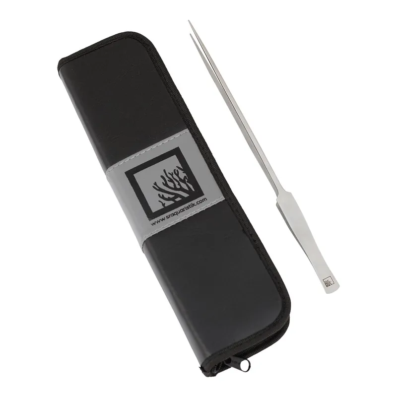 SR Aquaristik 9.8" S.S. Straight Fine Tip Pinsettes
