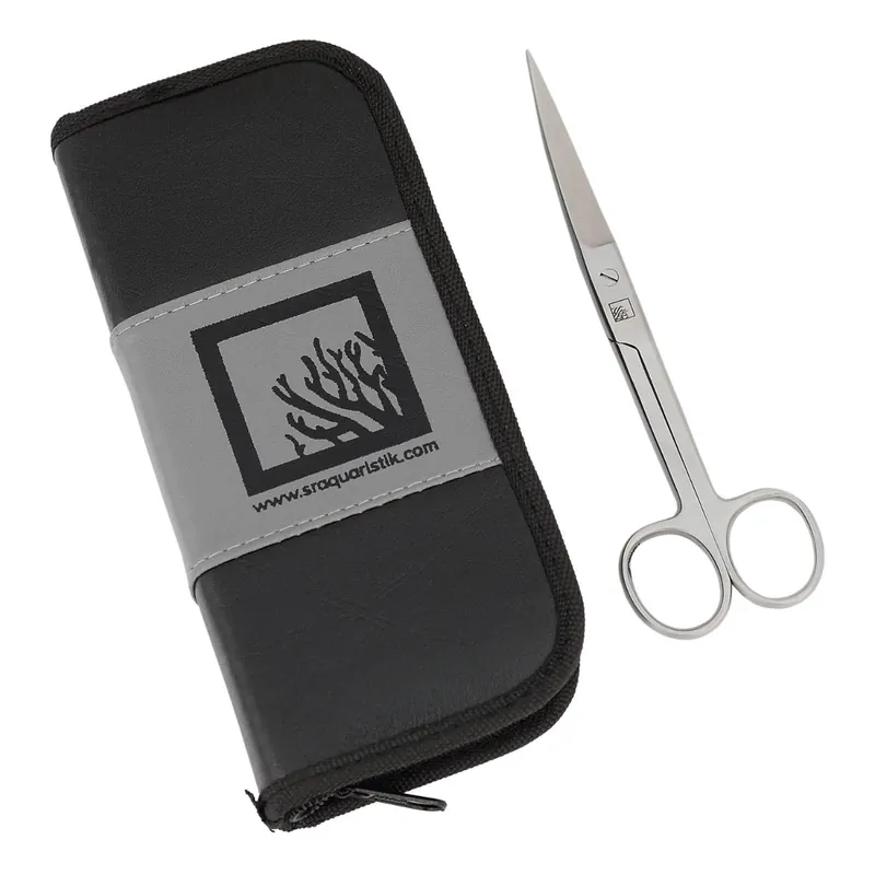 SR Aquaristik 5.9" S.S. Curved Scissors