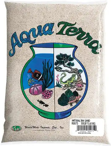 World Wide Imports Aqua Terra Aquarium Sand Substrate 5 lbs.