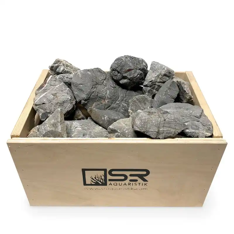 SR Aquaristik Gray Elephant Skin Stone