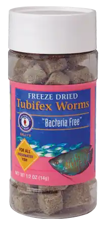 San Francisco Bay Brand Freeze Dried Tubifex Worms