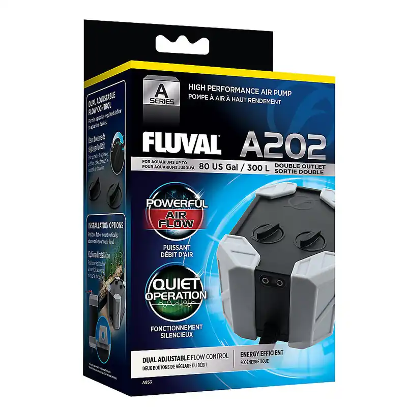Hagen Fluval Air Pump 3.0W - Up to 80Gals