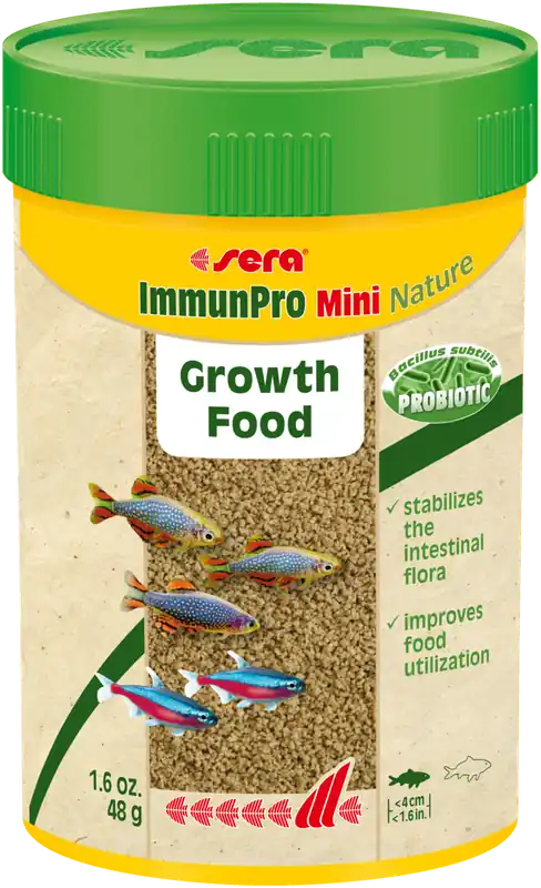 Sera ImmunPro Mini Nature Growth Food