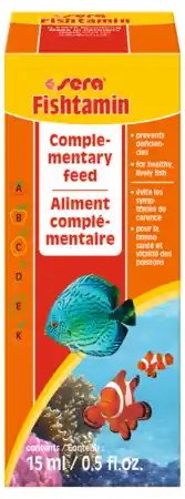 Sera Fishtamin Liquid Vitamins 0.5 fl.oz. (15 ml)