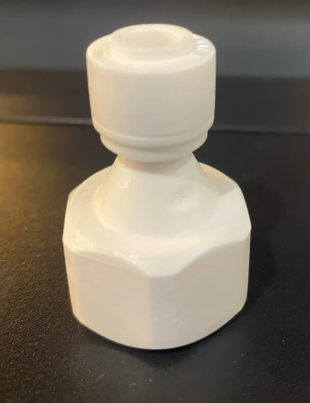 SR Aquaristik 1/2" Female x 1/4" OD Tubing Quick Connector Fitting