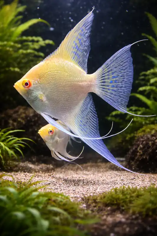Golden Red Eye Angelfish - Natural Environment Aquatix
