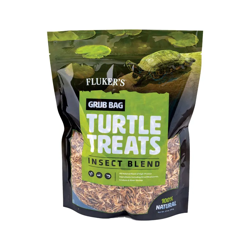 Flukers Grub Bag Turtle Treats - Insect Blend - 12 oz