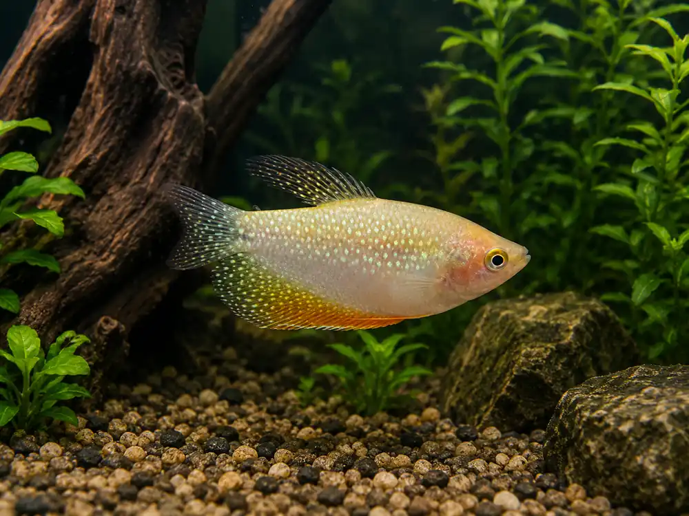 Gold Pearl Gourami - Natural Environment Aquatix