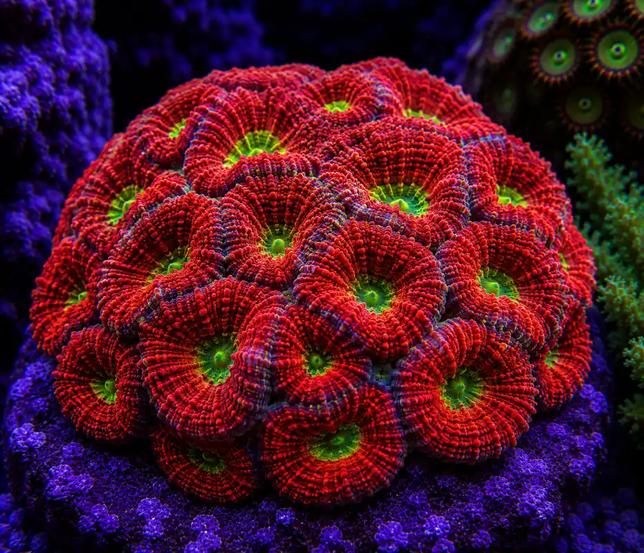Red Acan Colony - Natural Environment Aquatix
