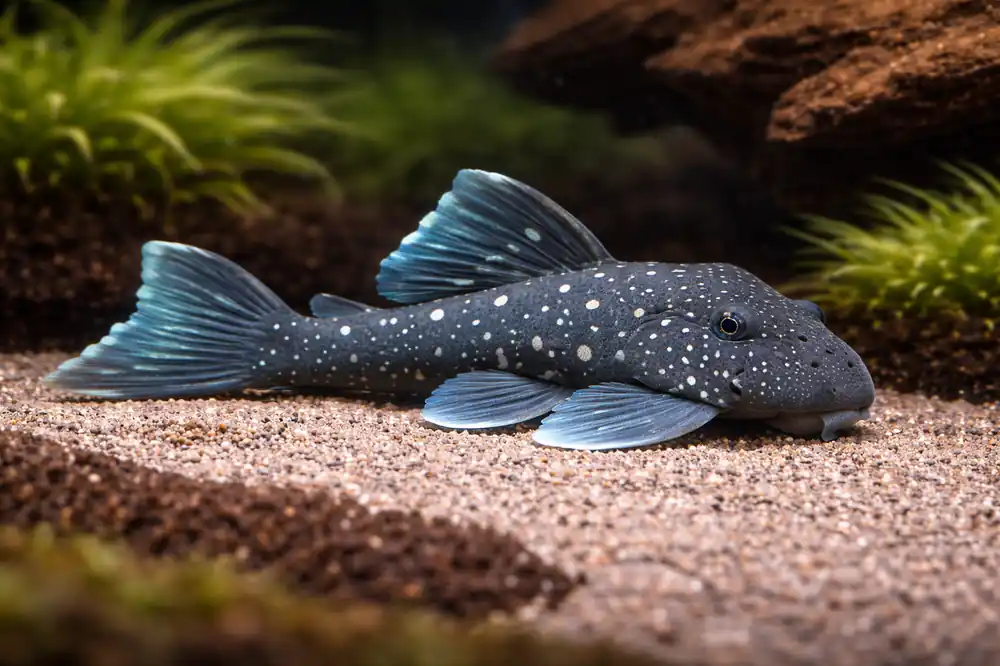 Blue Phantom Plecostomus L-128