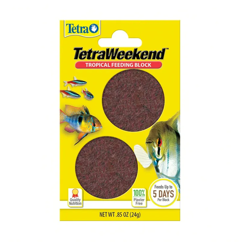 Tetra Weekend Tropical Feeding Block - Natural Environment Aquatix