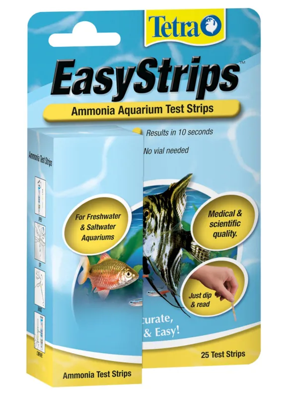 Tetra Ammonia Aquarium Test Strips - Central Pet