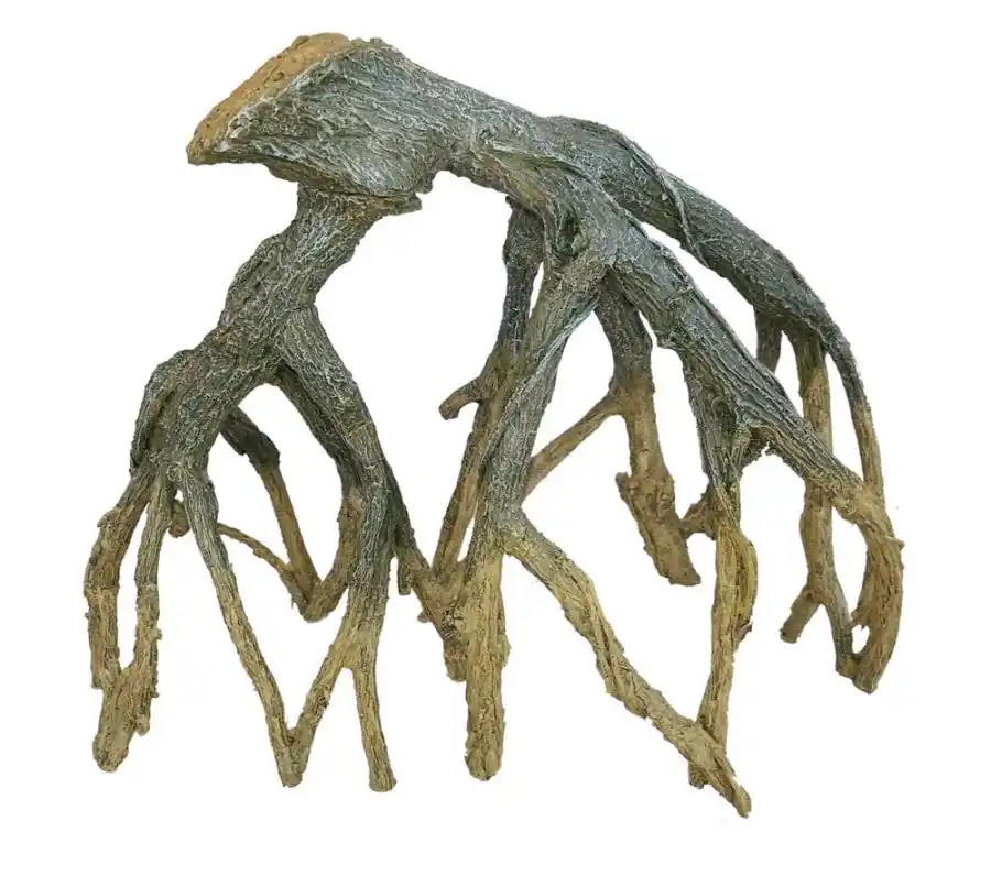 Mangrove Roots Grey/Brown Aquarium Ornament - Central Pet