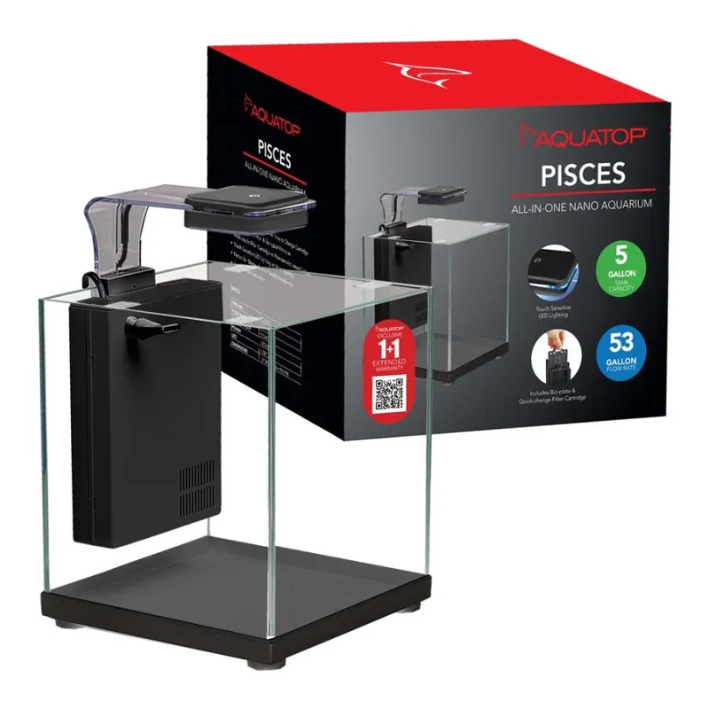 Pisces Nano Cube 5 Gallon - Aquatop
