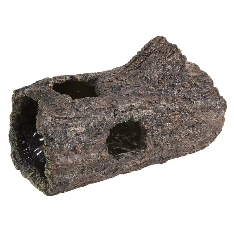 AquaLog Fish Shelter Aquarium Ornament - Royal