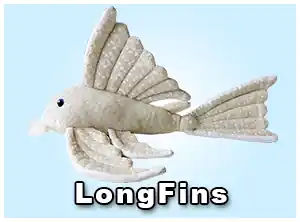 Longfins Pleco Plush - GreenPleco