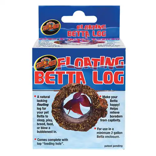 Floating Betta Log Aquarium Ornament - Royal