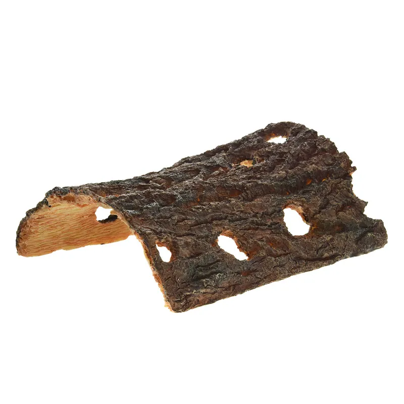 Half Log Hide Aquarium Ornament - Royal