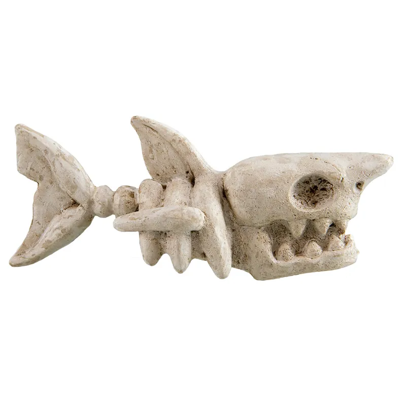 Shark Bones Aquarium Ornament - Royal